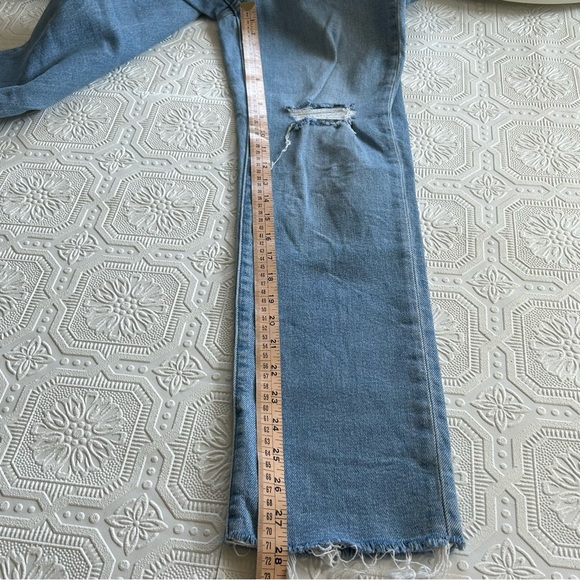 Madewell The Perfect Vintage Jeans Raw-Hem Edition Sz 26 EUC - Picture 15 of 15